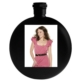 Hilary Duff Round Flask