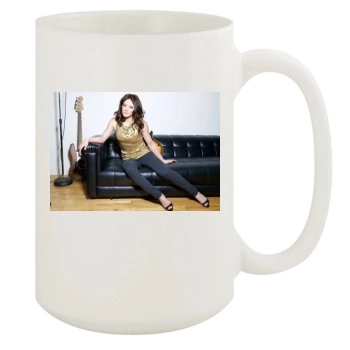 Hilary Duff 15oz White Mug