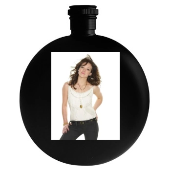 Hilary Duff Round Flask