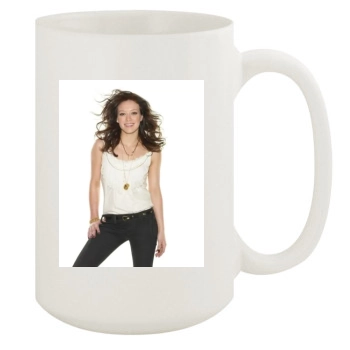 Hilary Duff 15oz White Mug