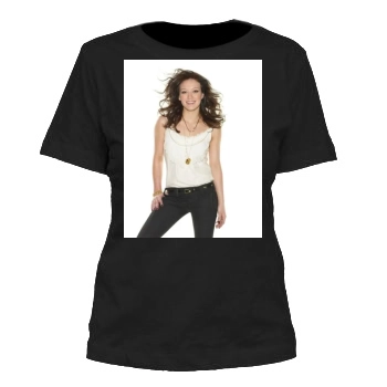 Hilary Duff Women's Cut T-Shirt