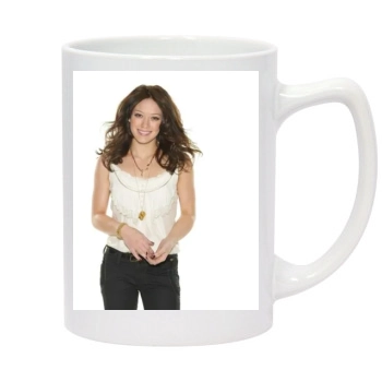 Hilary Duff 14oz White Statesman Mug