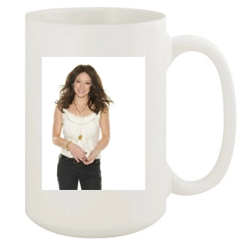 Hilary Duff 15oz White Mug