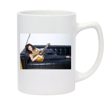 Hilary Duff 14oz White Statesman Mug