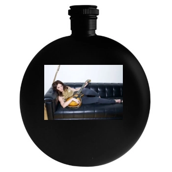 Hilary Duff Round Flask