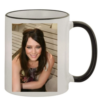 Hilary Duff 11oz Colored Rim & Handle Mug