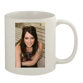 Hilary Duff 11oz White Mug