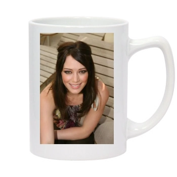 Hilary Duff 14oz White Statesman Mug