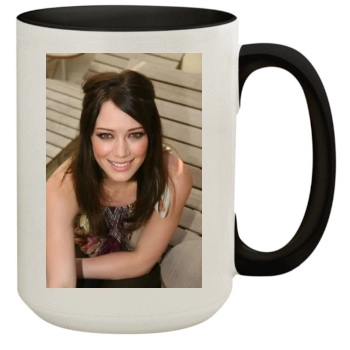 Hilary Duff 15oz Colored Inner & Handle Mug