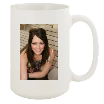 Hilary Duff 15oz White Mug