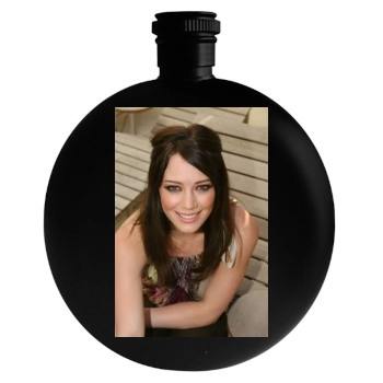 Hilary Duff Round Flask