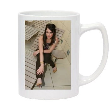 Hilary Duff 14oz White Statesman Mug