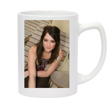 Hilary Duff 14oz White Statesman Mug