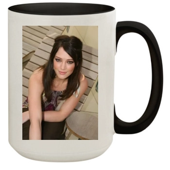 Hilary Duff 15oz Colored Inner & Handle Mug