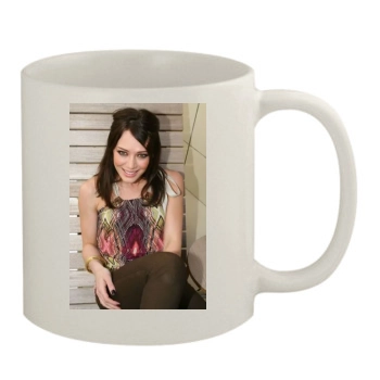 Hilary Duff 11oz White Mug