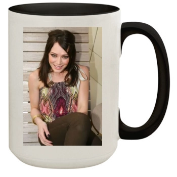 Hilary Duff 15oz Colored Inner & Handle Mug