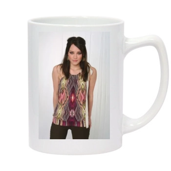 Hilary Duff 14oz White Statesman Mug