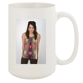 Hilary Duff 15oz White Mug