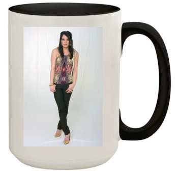 Hilary Duff 15oz Colored Inner & Handle Mug