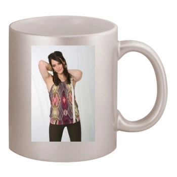 Hilary Duff 11oz Metallic Silver Mug