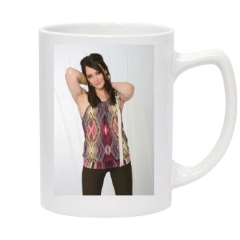 Hilary Duff 14oz White Statesman Mug