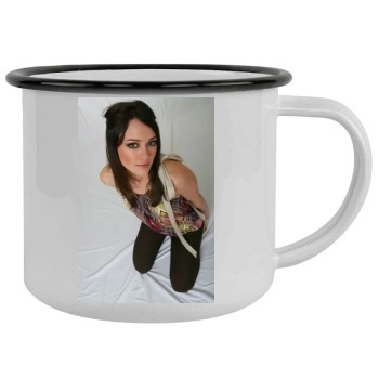 Hilary Duff Camping Mug