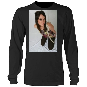 Hilary Duff Men's Heavy Long Sleeve TShirt