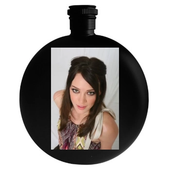 Hilary Duff Round Flask