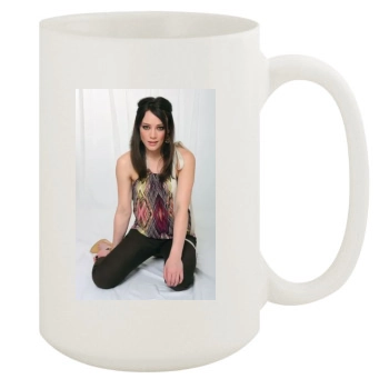 Hilary Duff 15oz White Mug