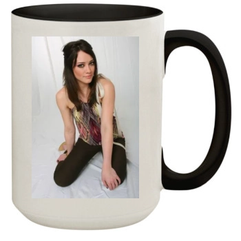 Hilary Duff 15oz Colored Inner & Handle Mug