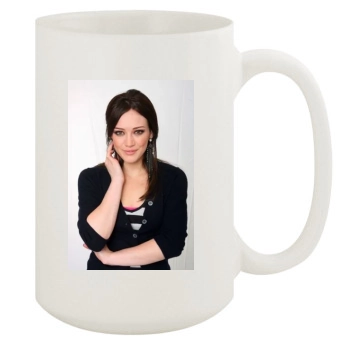 Hilary Duff 15oz White Mug