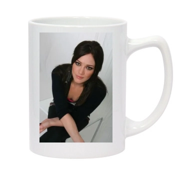 Hilary Duff 14oz White Statesman Mug