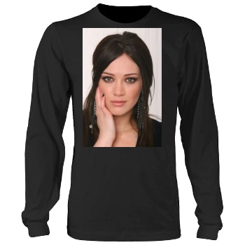 Hilary Duff Men's Heavy Long Sleeve TShirt