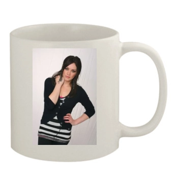 Hilary Duff 11oz White Mug