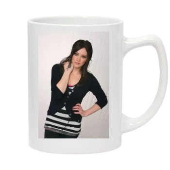 Hilary Duff 14oz White Statesman Mug