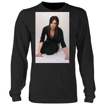 Hilary Duff Men's Heavy Long Sleeve TShirt