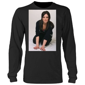 Hilary Duff Men's Heavy Long Sleeve TShirt