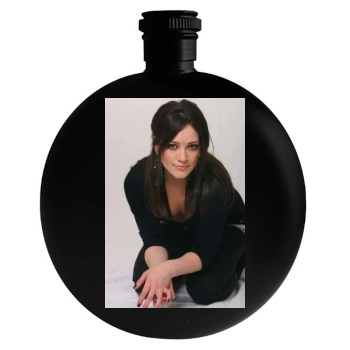 Hilary Duff Round Flask