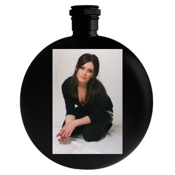 Hilary Duff Round Flask