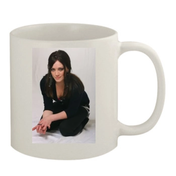 Hilary Duff 11oz White Mug