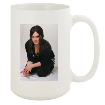 Hilary Duff 15oz White Mug