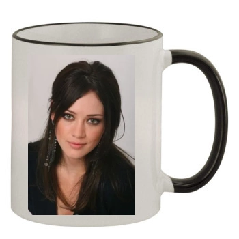 Hilary Duff 11oz Colored Rim & Handle Mug