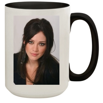 Hilary Duff 15oz Colored Inner & Handle Mug