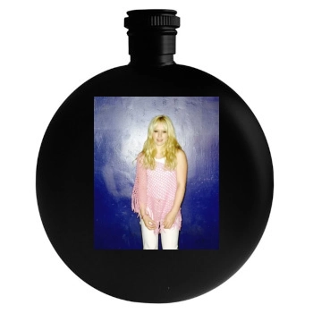 Hilary Duff Round Flask