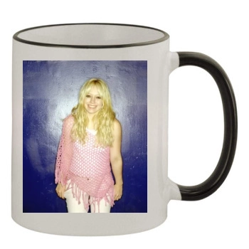 Hilary Duff 11oz Colored Rim & Handle Mug