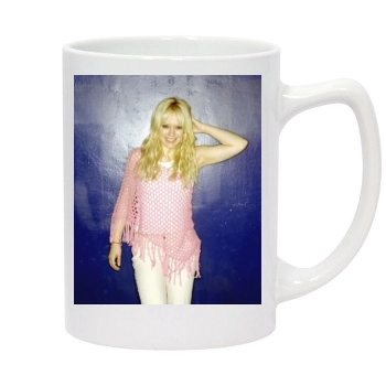 Hilary Duff 14oz White Statesman Mug