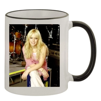 Hilary Duff 11oz Colored Rim & Handle Mug