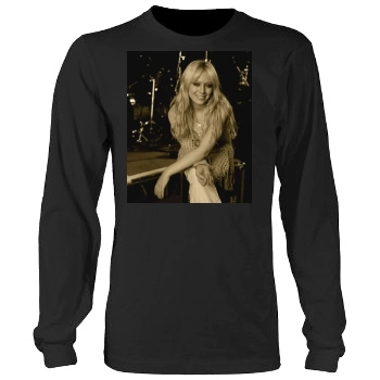 Hilary Duff Men's Heavy Long Sleeve TShirt