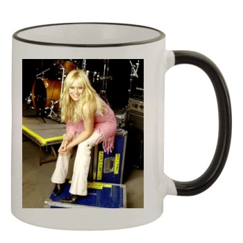 Hilary Duff 11oz Colored Rim & Handle Mug