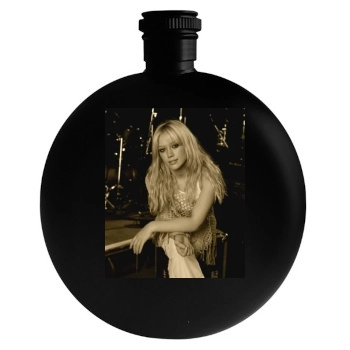 Hilary Duff Round Flask